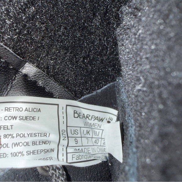 NWT Bearpaw RETRO ALICIA Women's Platform Boots with Rainbow Soles - Size 9 - Picture 10 of 10